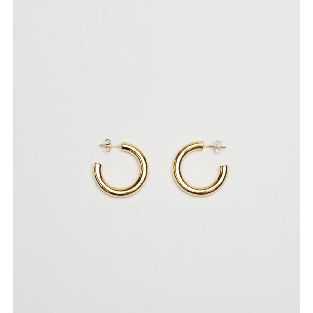 Bagatiba Mini Gold Hoop Earrings - Best-Selling!